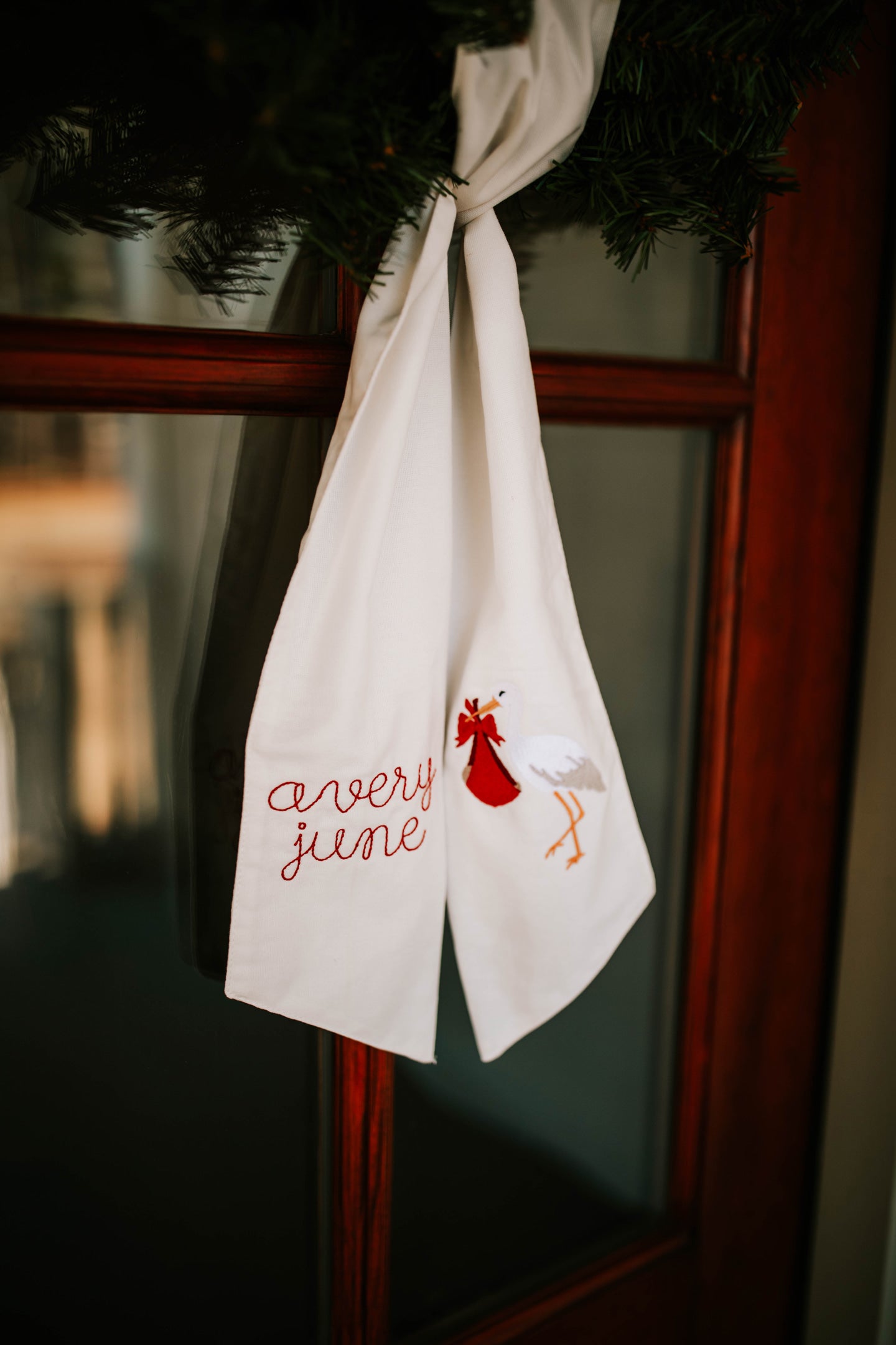 Wreath Sash
