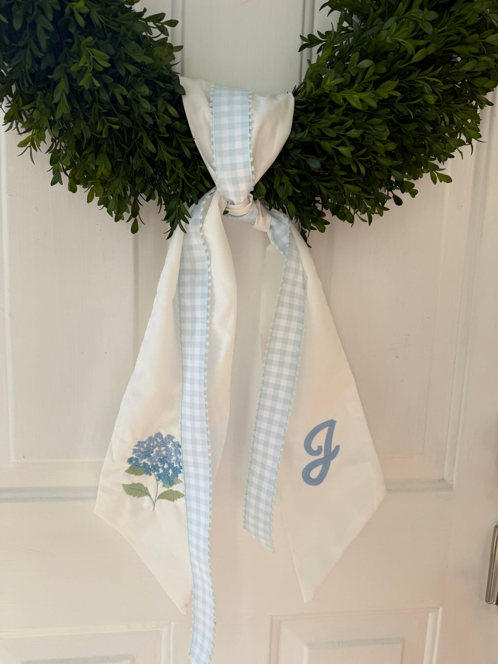 Wreath Sash