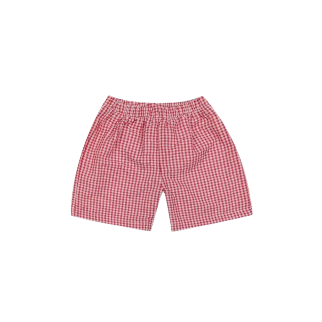 Boy's Gingham Shorts