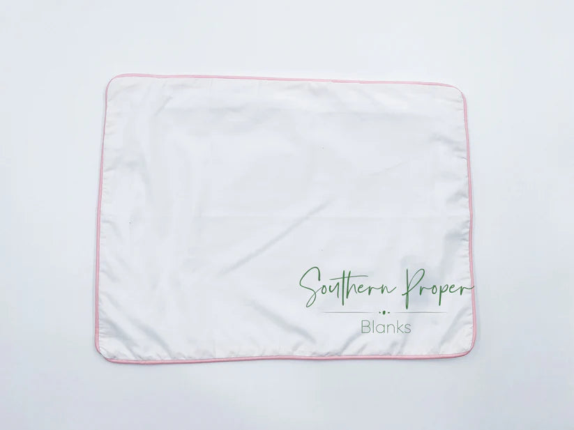 Pillow Case with Piping Edge